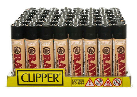 Clipper Lighters: Raw (50CT)